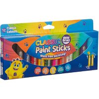 Little Brian - Paint Sticks - Classic Colours (12 pack)