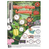 Learning Can Be Fun - Wipe-Clean Learning Telling the Time