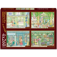 Magnolia - Le Chat Colette Puzzle 4x260pc