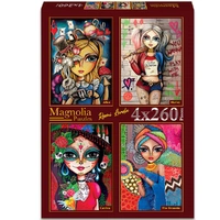 Magnolia - Romi Lerda Puzzle 4x260pc