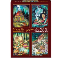Magnolia - Kat Fedora (Set 2) Puzzle 4x260pc