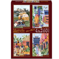 Magnolia - Claire Morris Puzzle 4x260pc