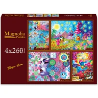 Magnolia - Megan Aroon Puzzle 4x260pc