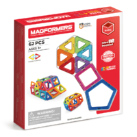 Magformers - Basic 62pc Starter Set (DAMAGED BOX)