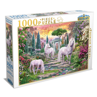 Tilbury - Classical Garden Unicorns Puzzle 1000pc