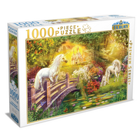 Tilbury - Enchanted Garden Unicorns Puzzle 1000pc
