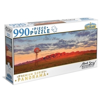 Tilbury - Flinders Ranges, SA Panorama Puzzle 990pc