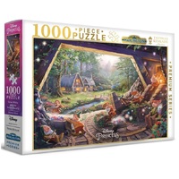 Harlington - Thomas Kinkade Disney - Snow White and the Seven Dwarfs Puzzle 1000pc