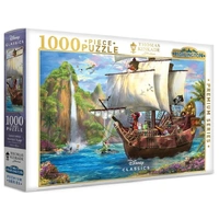 Harlington - Thomas Kinkade Disney - Captain Hooks Voyage Puzzle 1000pc