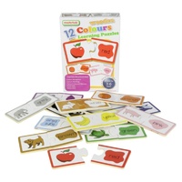 Masterkidz - Wooden Learning Puzzle Colours