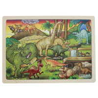 Masterkidz - Wooden Jigsaw Puzzle - Dinosaurs 20pc