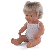 Miniland - Baby Doll European Girl 38cm