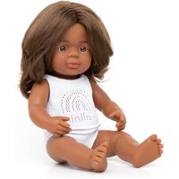 Miniland - Baby Doll Aboriginal Girl 38cm