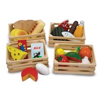 Melissa & Doug - Wooden Food Groups