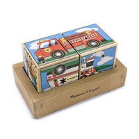 Melissa & Doug - Vehicles Sound Blocks