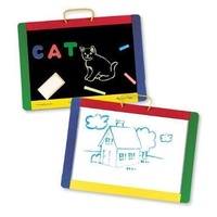 Melissa & Doug - Magnetic Chalk/Dry-Erase Board