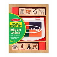 Melissa & Doug - Baby Zoo Animals Stamp Set