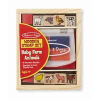 Melissa & Doug - Baby Farm Animals Stamp Set