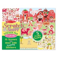 Melissa & Doug - Scratch & Sniff Sticker Pad - Fruitville