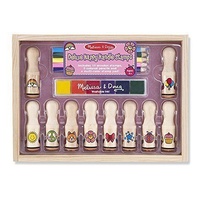 Melissa & Doug - Deluxe Happy Handle Stamp Set