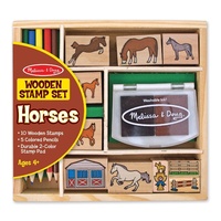 Melissa & Doug - Horses Stamp Set