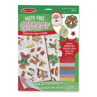 Melissa & Doug - Mess Free Glitter - Christmas Foam Stickers