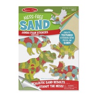 Melissa & Doug - Mess-Free Sand - Jumbo Foam Stickers - Dinosaurs