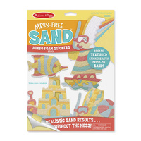 Melissa & Doug - Mess-Free Sand - Jumbo Foam Stickers - Beach