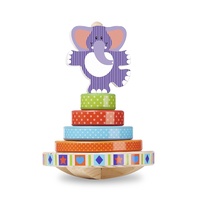 Melissa & Doug - First Play - Elephant Rocking Stacker