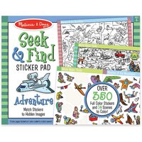 Melissa & Doug - Seek & Find Sticker Pad - Adventure