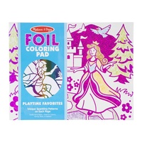 Melissa & Doug - Foil Colouring Pad - Playtime Favourites