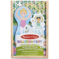 Melissa & Doug - Ballerina Fairy Magnetic Dress Up Play Set