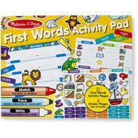 Melissa & Doug - First Words Activity Pad 