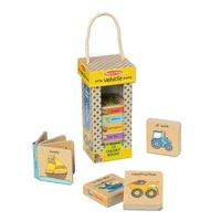 Melissa & Doug - Little Vehicle Books Book Tower