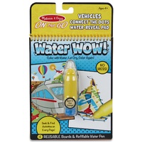 Melissa & Doug - On The Go - Water WOW! Connect the Dots - Vehicles