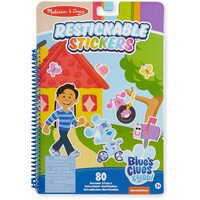 Melissa & Doug - Blue's Clues & You - Restickable Stickers - Places Blue Loves