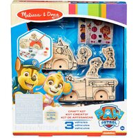 Melissa & Doug - Paw Patrol - Wooden Vehicles Craft Kit