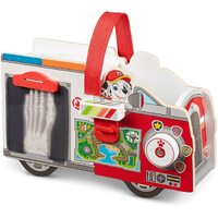 Melissa & Doug - Paw Patrol - Marshall Wooden Rescue Caddy