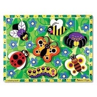 Melissa & Doug - Bugs Chunky Puzzle - 7pc