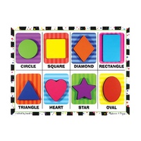Melissa & Doug - Shapes Chunky Puzzle