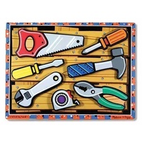 Melissa & Doug - Tools Chunky Puzzle - 7pc