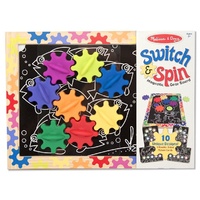 Melissa & Doug - Switch and Spin Magnetic Gear Board