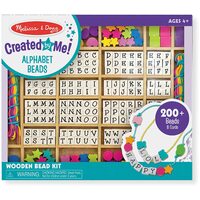 Melissa & Doug - Wooden Stringing Alphabet Beads