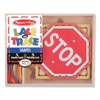 Melissa & Doug - Lace & Trace Shapes