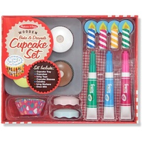 Melissa & Doug - Bake & Decorate Cupcake Set 