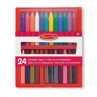 Melissa & Doug - Crayon Set - 24pc Triangular