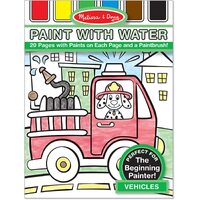 Melissa & Doug - Paint with water - Vehicles