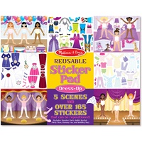 Melissa & Doug - Reusable Sticker Pad - Dress-Up