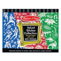 Melissa & Doug - Velvet Stickers - Boy