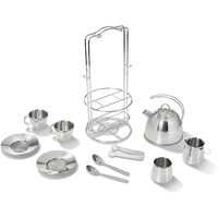 Melissa & Doug - Stainless Steel Tea Set
